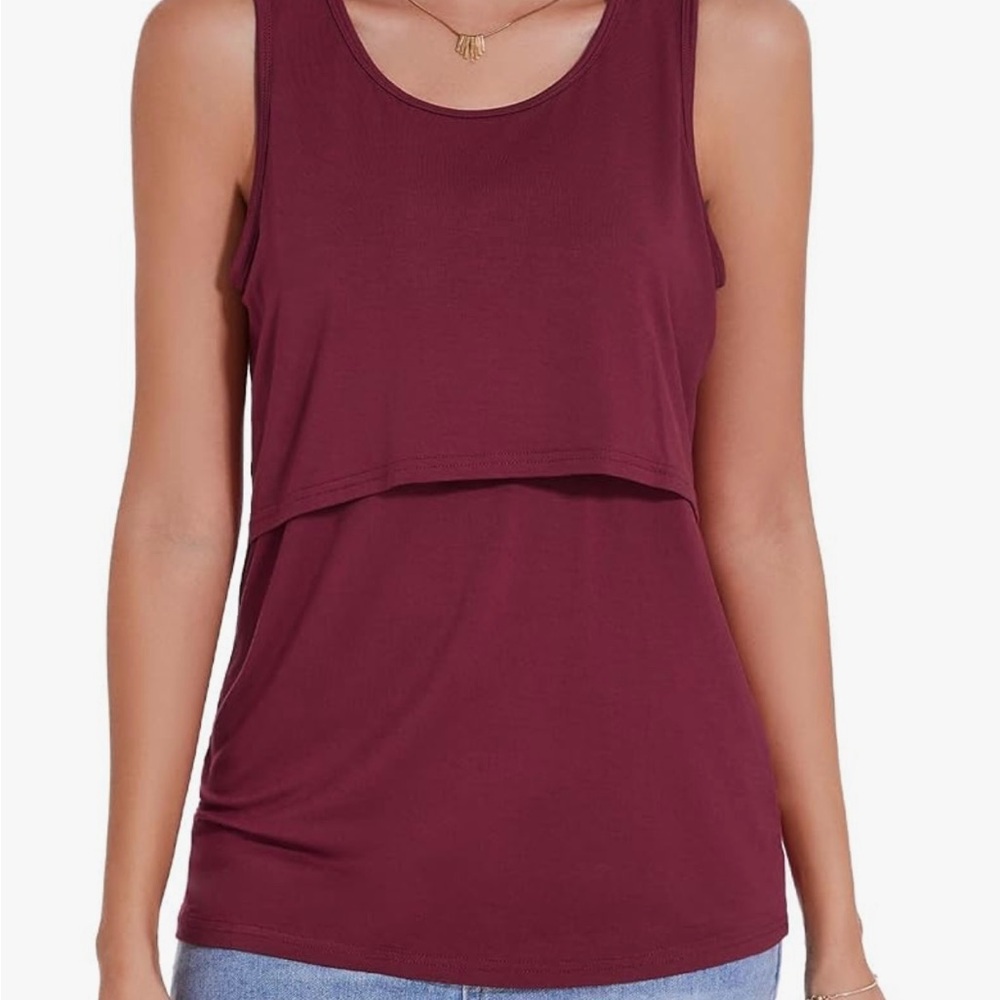 Sosolism 3 pack nursing tank top